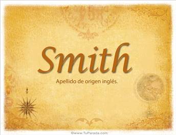 Origen y significado de Smith