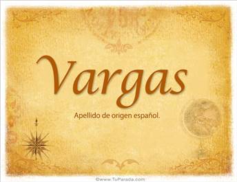 Origen y significado de Vargas