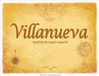 Origen y significado de Villanueva