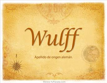 Origen y significado de Wulff