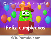 Tarjeta de cumpleaños