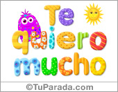 Te quiero mucho