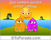 Puedes contar conmigo