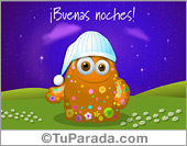 Tarjeta de buenas noches