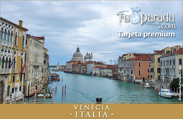 Tarjeta - Foto de Venecia - Italia