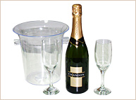 Chandon con Champañera y 2 copas.