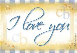 Origen y significado de C y B - I love you