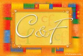 Origen y significado de C y F