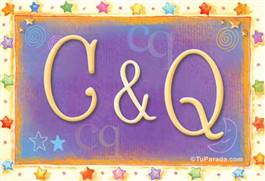 Origen y significado de C y Q