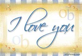 Origen y significado de O y B - I love you