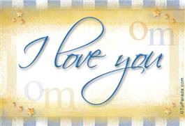 Origen y significado de O y M - I love you