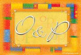 Origen y significado de O y P