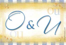 Origen y significado de O y U