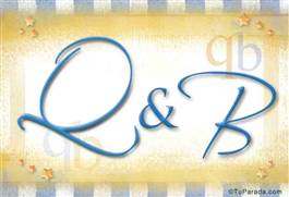 Origen y significado de Q y B