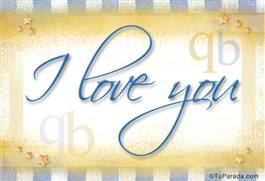 Origen y significado de Q y B - I love you