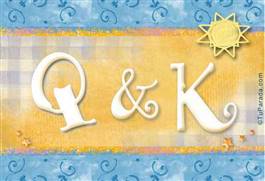 Origen y significado de Q y K