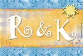 Origen y significado de R y K