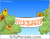 Cumpleaños con cartel de sorpresa