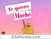 Te quiero mucho