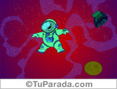 Feliz cumpleaños por satélite.