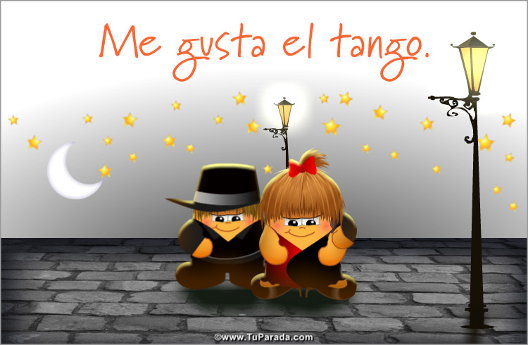 Me gusta el tango