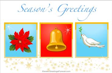 Season's Greetings ecard