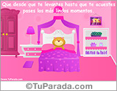Tarjeta buenos momentos de osita