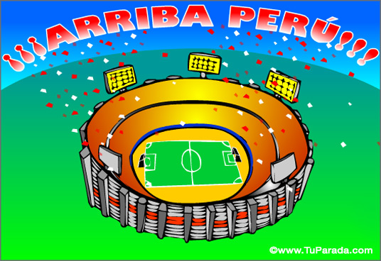 Tarjeta - Selección de Perú