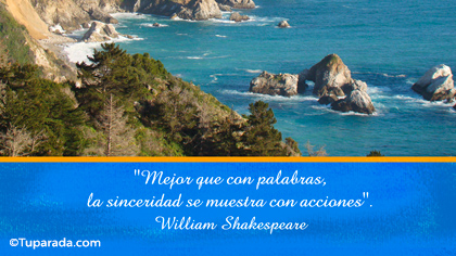 Tarjeta de William Shakespeare
