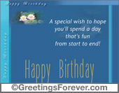 An special wish