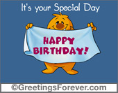 Your special day ecard