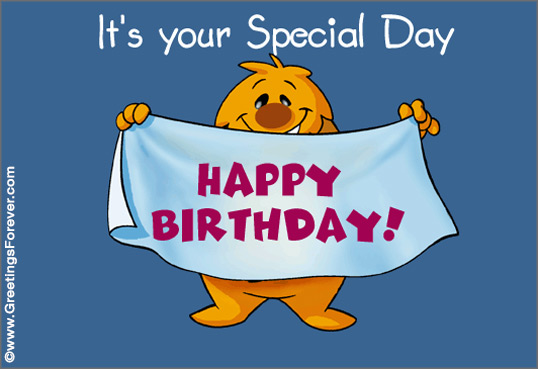 Your special day ecard