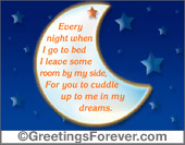 Every night...