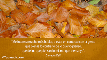 Tarjeta de Salvador Dalí