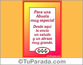 Para una gran abuela