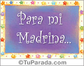 Para mi madrina...
