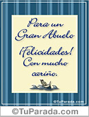 Para un gran abuelo