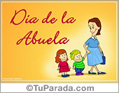 Tarjeta Día de la abuela