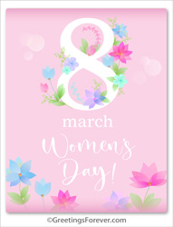 Women's Day ecard