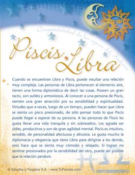 Piscis con Libra