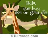 Que hoy sea un gran día.
