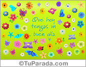 Tarjeta para enviar saludos