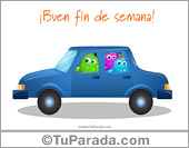 Tarjeta de buen fin de semana