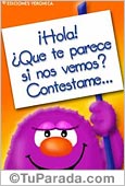 ¿Que te parece si nos vemos?