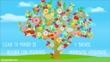 LLena tu mundo de alegría