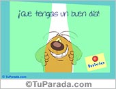 Que tengas un buen día en ventana