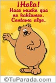 Contame algo...
