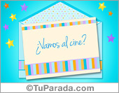 Vamos al cine