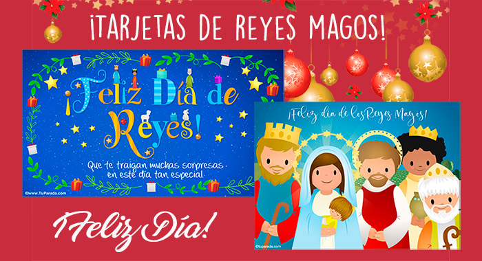 Tarjetas de Reyes Magos