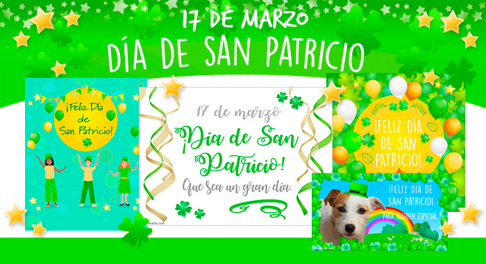 Tarjetas de San Patricio